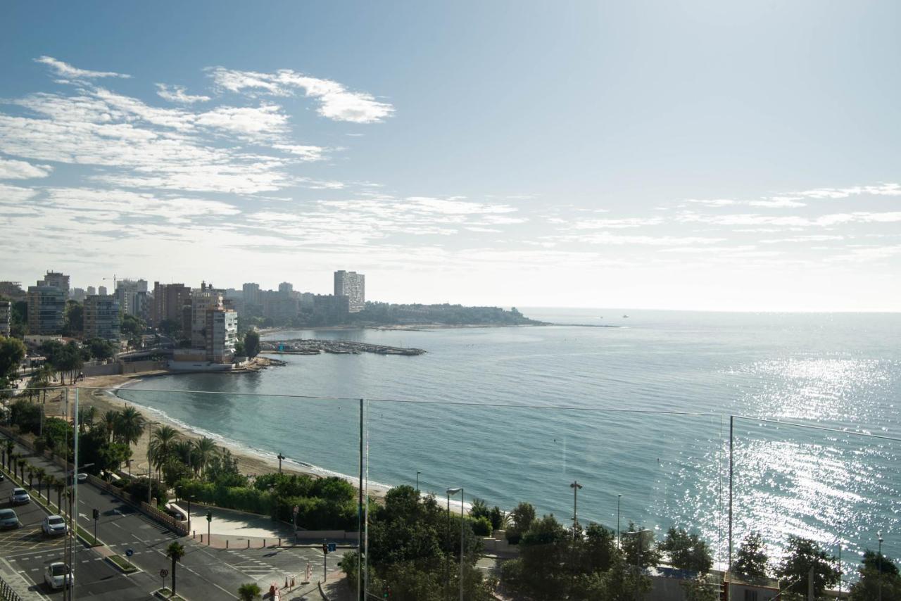 Modern Sea Front Jacuzzi Blue Sky Apartment Аликанте Екстериор снимка