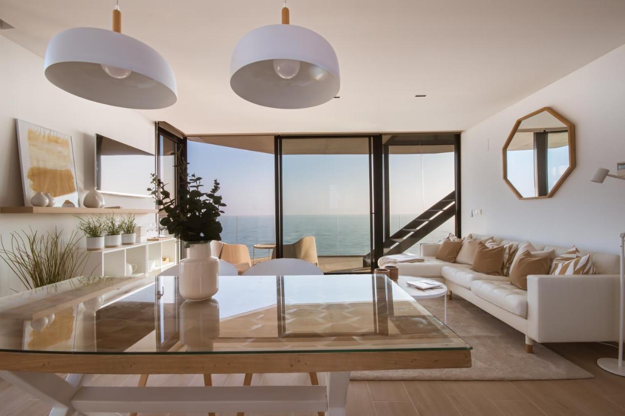 Modern Sea Front Jacuzzi Blue Sky Apartment Аликанте Екстериор снимка