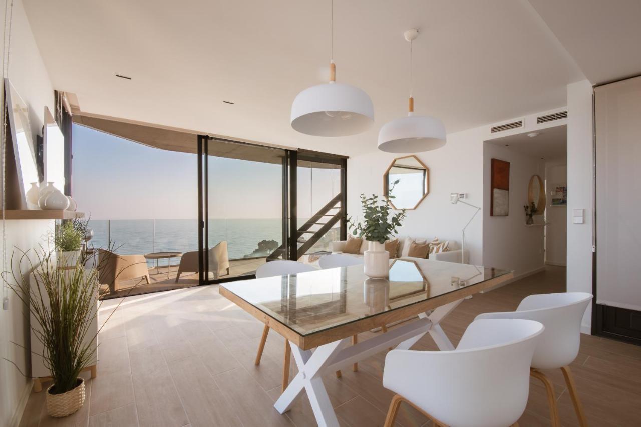 Modern Sea Front Jacuzzi Blue Sky Apartment Аликанте Екстериор снимка
